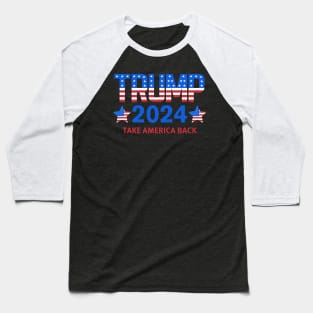 Trump 2024 Baseball T-Shirt